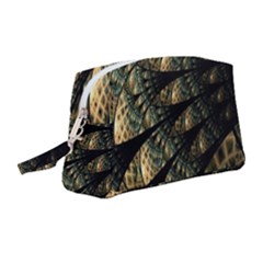 Pattern Abstract Fractals Wristlet Pouch Bag (medium)