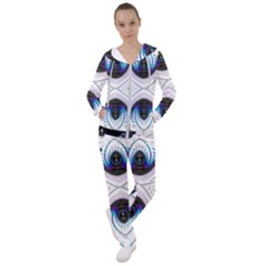 Patterns Fractal Background Digital Women s Tracksuit