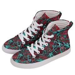 Nerves Cells Star Dendrites Sepia Men s Hi-top Skate Sneakers by Pakrebo