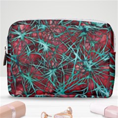 Nerves Cells Star Dendrites Sepia Make Up Pouch (medium) by Pakrebo