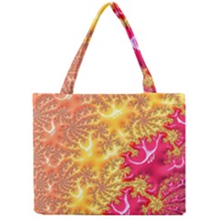 Fractal Math Mathematics Science Mini Tote Bag by Pakrebo