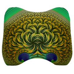 Fractal Tree Abstract Fractal Art Velour Head Support Cushion by Pakrebo