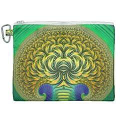 Fractal Tree Abstract Fractal Art Canvas Cosmetic Bag (xxl) by Pakrebo