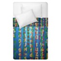 Binary Null One Digital Blue Duvet Cover Double Side (Single Size) View1