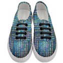 Binary Null One Digital Blue Women s Classic Low Top Sneakers View1