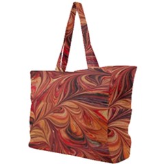 Marbled Paper Mottle Color Movement Simple Shoulder Bag by Pakrebo