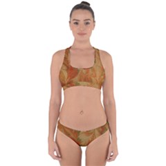 Mottle Color Movement Colorful Cross Back Hipster Bikini Set by Pakrebo