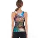 Network Earth Block Chain Globe Tank Top View2