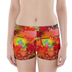 Background Abstract Color Form Boyleg Bikini Wrap Bottoms by Pakrebo