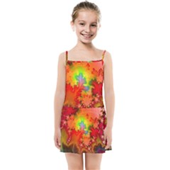 Background Abstract Color Form Kids  Summer Sun Dress