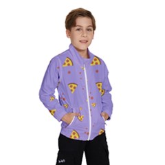 Piazza Pattern Violet 13k Piazza Pattern Violet Background Only Kids  Windbreaker by genx