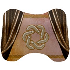 Decorative Celtic Knot Head Support Cushion