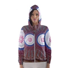 Statehouse Rotunda Women s Hooded Windbreaker by Riverwoman