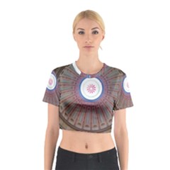 Statehouse Rotunda Cotton Crop Top by Riverwoman