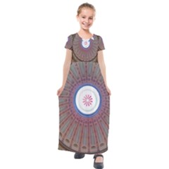 Statehouse Rotunda Kids  Short Sleeve Maxi Dress by Riverwoman