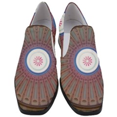 Statehouse Rotunda Slip On Heel Loafers by Riverwoman