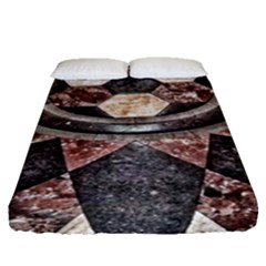 Statehouse Rotunda Floor Fitted Sheet (queen Size) by Riverwoman