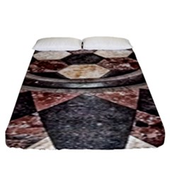 Statehouse Rotunda Floor Fitted Sheet (king Size) by Riverwoman