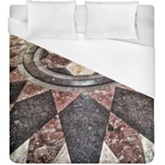 Statehouse Rotunda Floor Duvet Cover (king Size) by Riverwoman