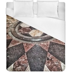 Statehouse Rotunda Floor Duvet Cover (california King Size) by Riverwoman