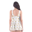 Pizza Pattern pepperoni cheese funny slices Skater Dress Swimsuit View2