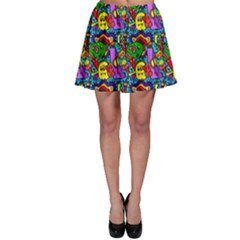 Graffiti 3 1 Skater Skirt