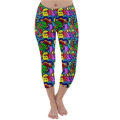 Graffiti 3 1 Capri Winter Leggings 