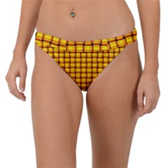 Wood Weave 1 Band Bikini Bottom by ArtworkByPatrick