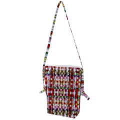 Cotton Weave Folding Shoulder Bag by ArtworkByPatrick