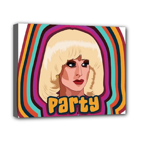 Katya Zamolodchikova Logo Canvas 10  X 8  (stretched) by milliahood