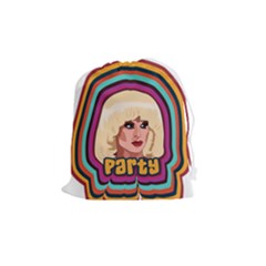 Katya Zamolodchikova Logo Drawstring Pouch (medium) by milliahood