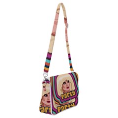 Katya Zamolodchikova Logo Shoulder Bag With Back Zipper by milliahood