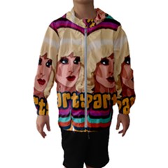 Katya Zamolodchikova Logo Kids  Hooded Windbreaker by milliahood