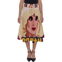 Katya Zamolodchikova Logo Perfect Length Midi Skirt by milliahood