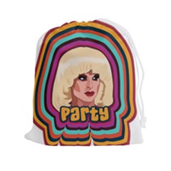 Katya Zamolodchikova Logo Drawstring Pouch (xxl) by milliahood