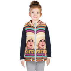 Katya Zamolodchikova Logo Kids  Hooded Puffer Vest