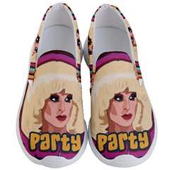 Katya Zamolodchikova Logo Men s Lightweight Slip Ons by milliahood