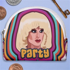 Katya Zamolodchikova Logo Horseshoe Style Canvas Pouch by milliahood