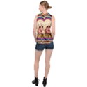 Katya Zamolodchikova Logo Tame Impala High Neck Satin Top View2