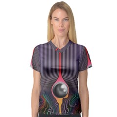 Tame Impala V-neck Sport Mesh Tee