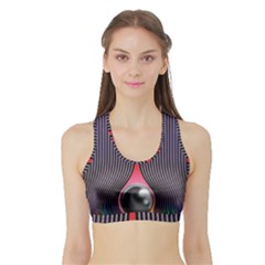 Tame Impala Sports Bra With Border by milliahood