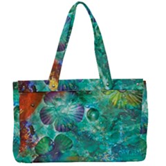 Underwater Summer Canvas Work Bag by arwwearableart