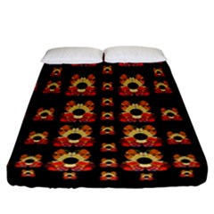 Sweets And  Candy As Decorative Fitted Sheet (california King Size) by pepitasart