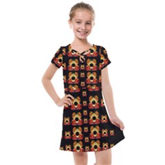 Sweets And  Candy As Decorative Kids  Cross Web Dress by pepitasart