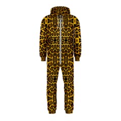 Leopard Stylise Hooded Jumpsuit (kids) by ArtworkByPatrick