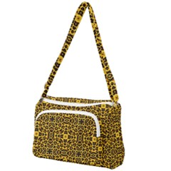 Leopard Stylise Front Pocket Crossbody Bag by ArtworkByPatrick