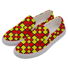 Rby 7 Men s Canvas Slip Ons by ArtworkByPatrick