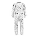 Birds Hand drawn Outline Black And White Vintage ink OnePiece Jumpsuit (Kids) View2