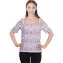 Seamless Pattern Background Cutout Shoulder Tee View1