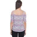 Seamless Pattern Background Cutout Shoulder Tee View2